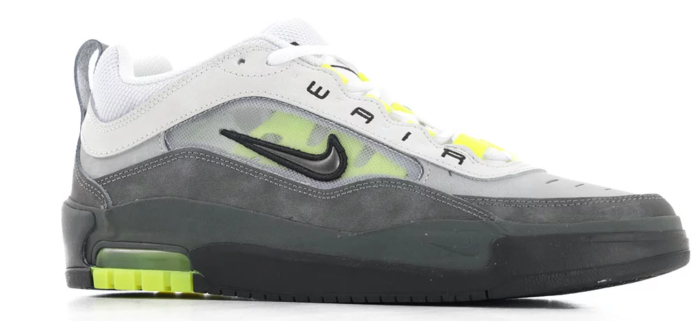 Nike SB Air Max Ishod Skate Shoes - black/neon yellow  display picture 2