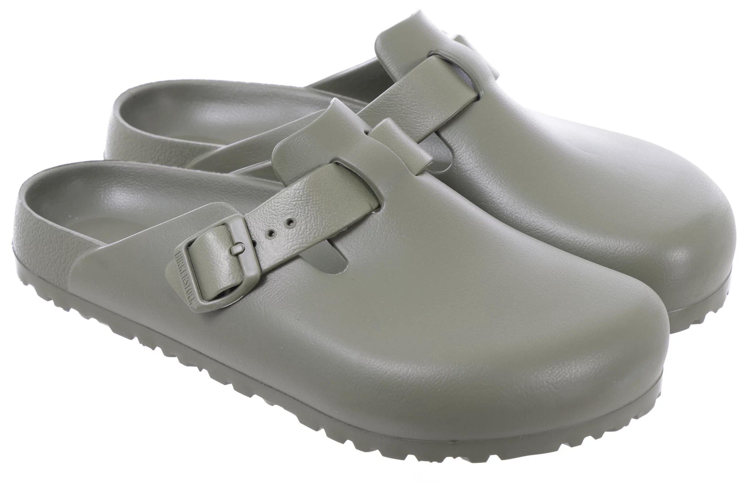 Birkenstock Boston EVA Clogs Mens 9 Womens 11 Gray Waterproof Mules Strap Birkenstock® Boston EVA Mule | HSN main image 4