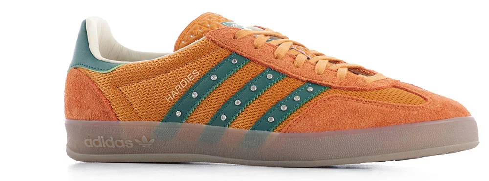 adidas gazelle silver green womens ADIDAS ORIGINALS Gazelle Indoor Sneakers in Green and Yellow for Men a –  Pavidas main image 0