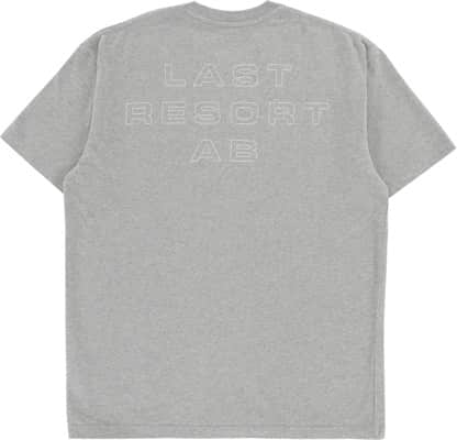 Last Resort AB Eurostyle T-Shirt - grey melange/white - view large