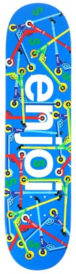 Enjoi Big Box Scooters 8.0 Skateboard Deck - blue - view large