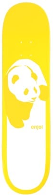 Enjoi Classic Panda 8.25 Skateboard Deck - yellow - view large