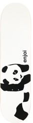 Enjoi Whitey Panda 8.375 Skateboard Deck - white
