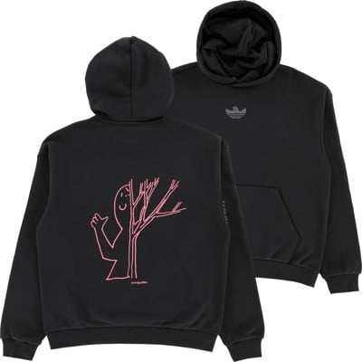 Adidas Shmoofoil XPL Hoodie - black - view large