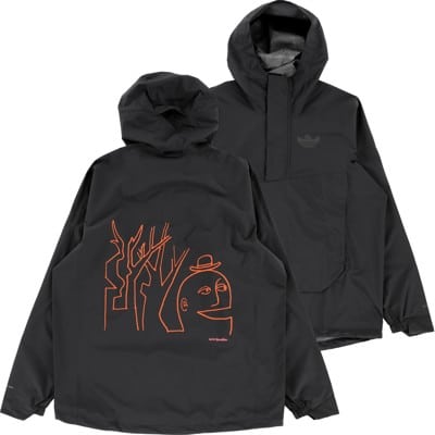 Adidas Shmoofoil Xpl 2.5 Layer Climaproof Anorak Jacket - black - view large