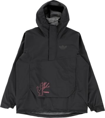 Adidas Shmoofoil Xpl 2.5 Layer Climaproof Anorak Jacket - black