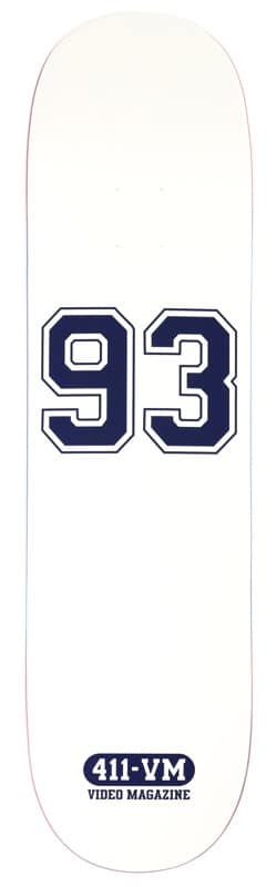 Heritage 411VM Athletic 93 8.5 Skateboard Deck