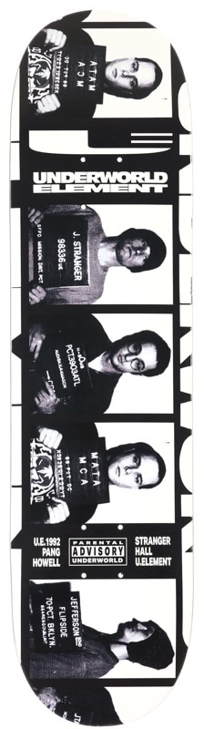 Heritage Underworld Element Mugshots 8.25 Skateboard Deck