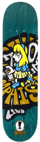 希少 未使用 ビンテージ ZERO skateboards シューズ Heritage Zero Sophisto Suzie Spraycan 8.25 Skateboard Deck | Tactics