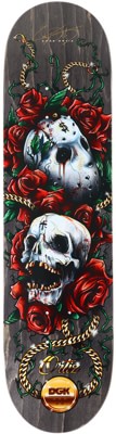 DGK Ortiz Los Muertos 8.1 Skateboard Deck - black - view large