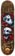 DGK Ortiz Los Muertos 8.1 Skateboard Deck - brown