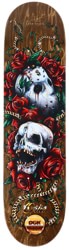 DGK Ortiz Los Muertos 8.1 Skateboard Deck - brown