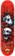 DGK Ortiz Los Muertos 8.1 Skateboard Deck - red