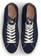 Last Resort AB VM003 - Cord High Top Skate Shoes - dark navy/white - top