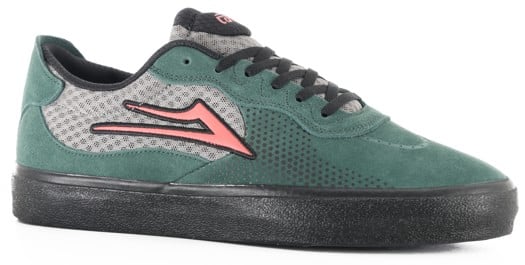 Lakai Essex Skate Shoes - spruce/black/coral - view large
