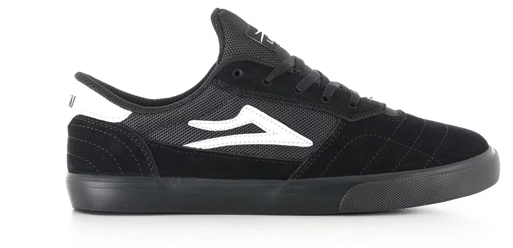 LAKAI CAMBRIDGE KIDS ブラック/ホワイト 色んなサイズ有り Lakai Kids Cambridge Skate Shoes - black/black suede | Tactics