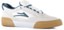 Lakai Payload Skate Shoes - white suede blue gum