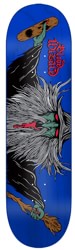 Blood Wizard Flying Wizard 8.0 Skateboard Deck - blue