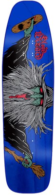 Blood Wizard Flying Wizard 9.25 Skateboard Deck - blue - view large