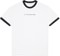 Last Resort AB Signature Ringer T-Shirt - white/black