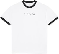 Last Resort AB Signature Ringer T-Shirt - white/black