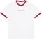 Last Resort AB Signature Ringer T-Shirt - white/old red