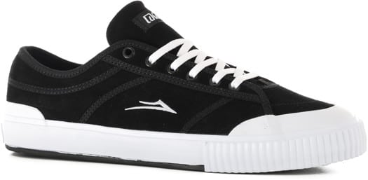 Lakai Conrad Elite Skate Shoes - black suede - view large