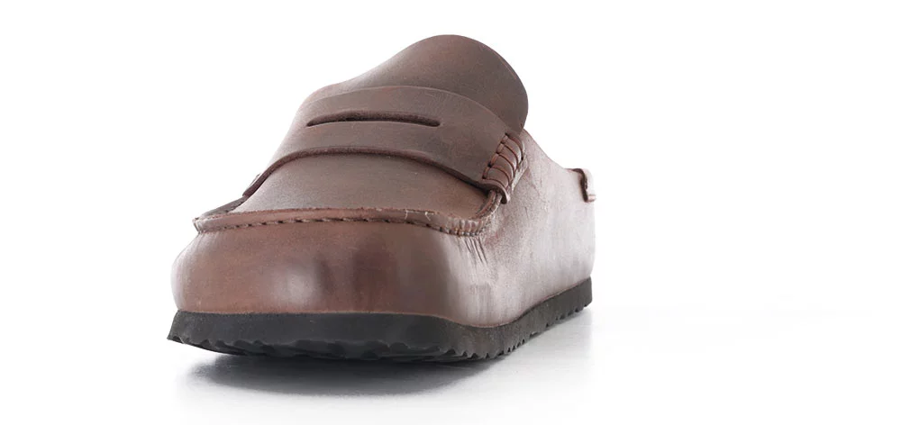 Birkenstock Naples Wrapped Slip-On Shoes - habana oiled leather