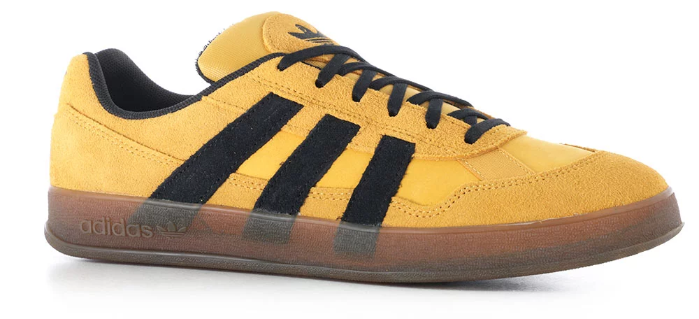 Adidas Gonz Aloha Super 80's Skate Shoes - preolved yellow/core