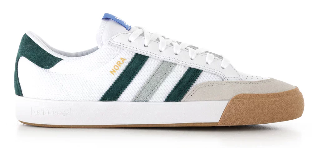Adidas Nora Skate Shoes - footwear white/aurora ivy/wonder sage