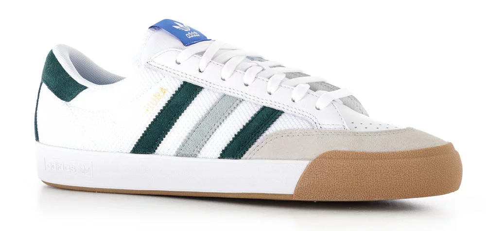 Adidas Nora Skate Shoes - footwear white/aurora ivy/wonder sage | Tactics