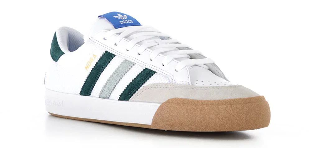 Adidas Nora Skate Shoes - footwear white/aurora ivy/wonder sage