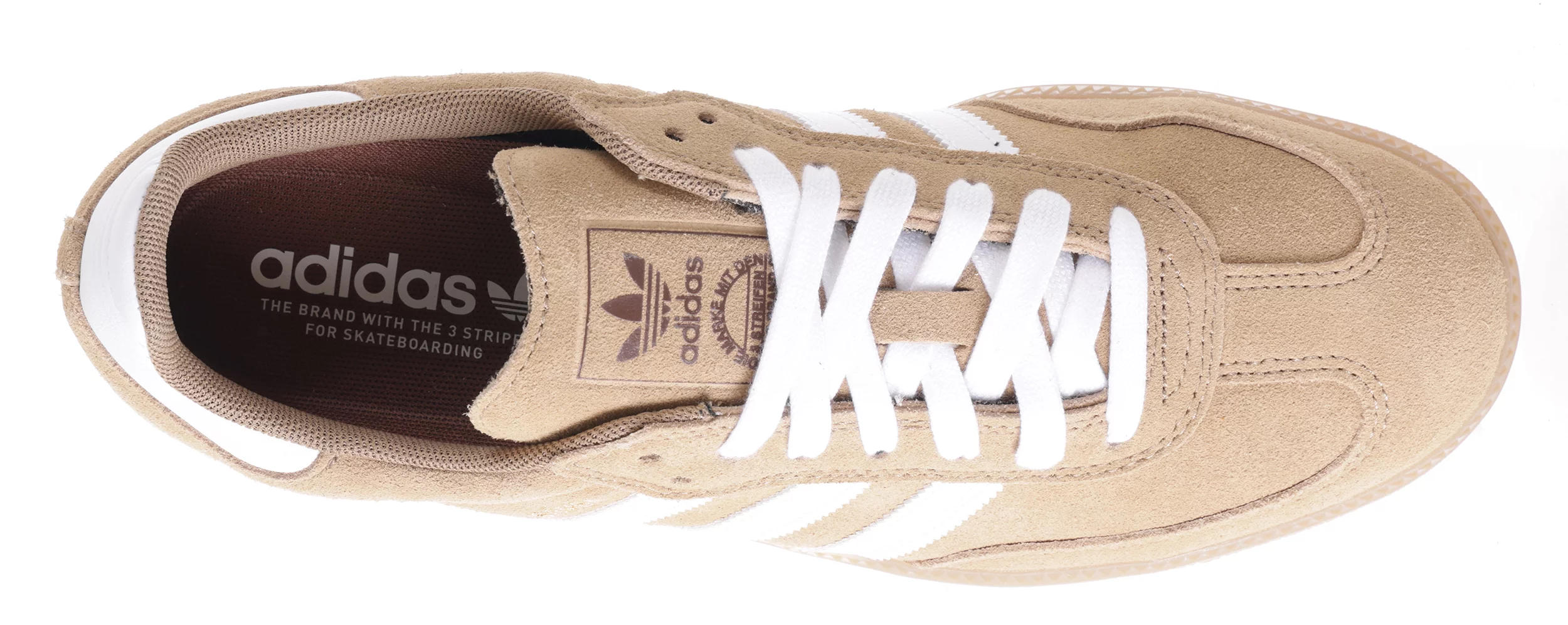 adidas gazelle silver green womens Adidas Women's Samba OG Cardboard / Chalk White / Brown Desert Low Top  Sneakers main image 0