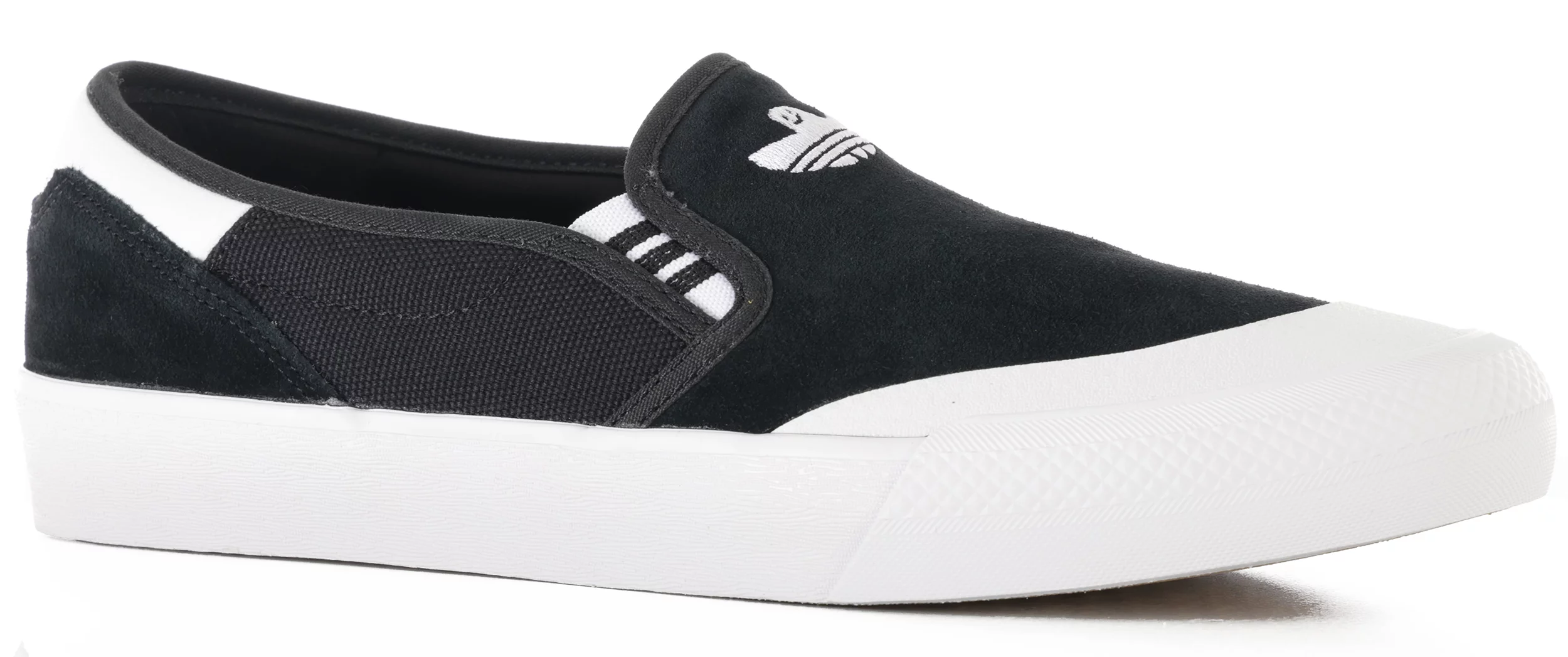 adidas Shmoofoil Slip On Core Black/Grey Six/Cloud White Shoes, 8.5