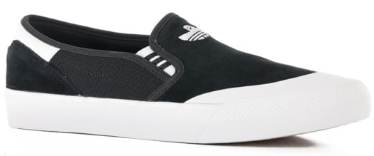 Adidas Shmoofoil Slip-On Shoes - core black/footwear white/gum4 - view large