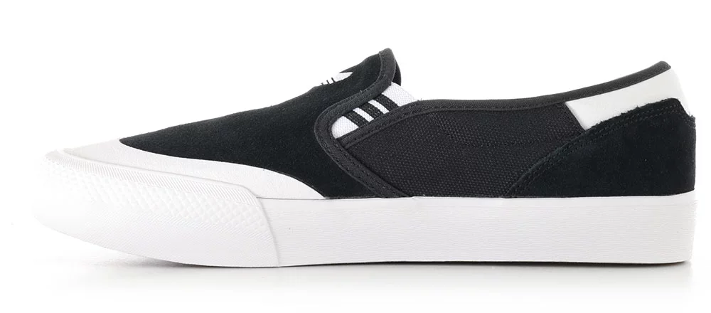 adidas Shmoofoil Slip On Shoes - Black/White - 7.5