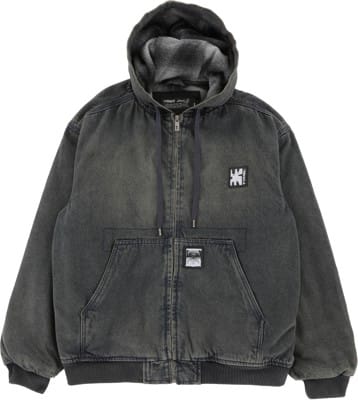 Former Enigma Hooded Denim Jacket - dark blue - view large