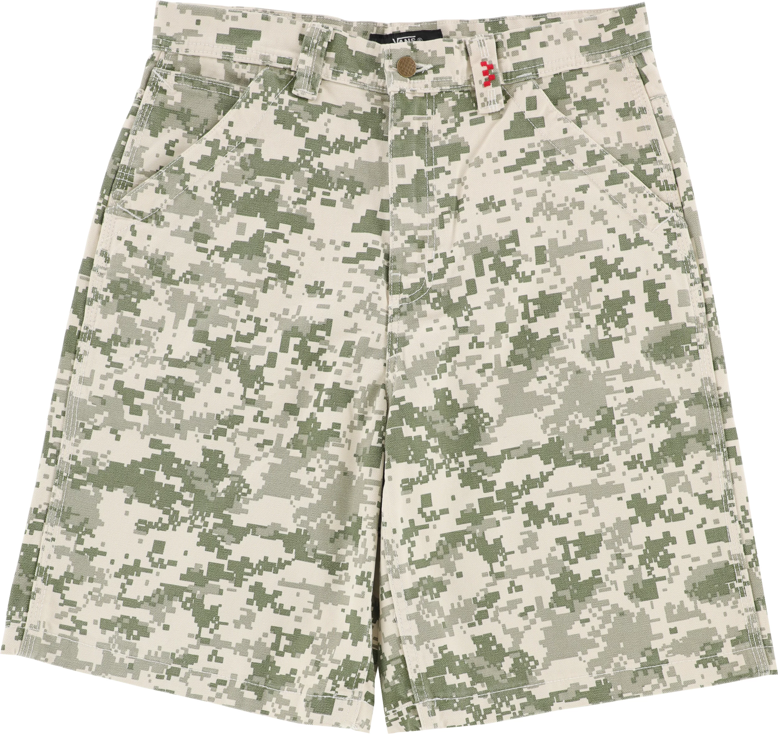 Vans LX Check-5 Baggy Canvas Shorts - digi camo | Tactics