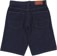 Vans LX Check-5 Baggy Denim Shorts - dark rinse - reverse