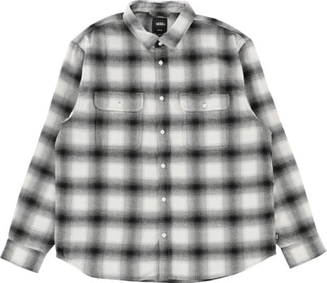 Vans Lawson Plaid Flannel Shirt - marshmallow/black - view large
