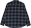 Vans Lawson Plaid Flannel Shirt - black/true navy - reverse