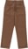 Vans Authentic Chino Straight Pants - vintage cocoa - reverse