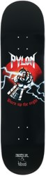 Pylon Burn Up The Night 8.0 Skateboard Deck - black (pipeline)
