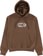 Vans Oval Blaster Hoodie - vintage cocoa