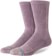 Stance Icon Dyed Crew Sock - plum