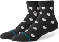 Stance Women's Hearts Lowrider Socks - charcoal