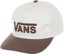 Vans Drop V Logo Snapback Hat - vintage cocoa