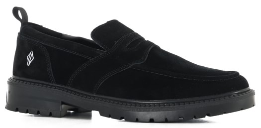Hours Is Yours Cohiba PD x Dollin Lug Loafer Slip-On Shoes - black suede - view large