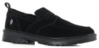Hours Is Yours Cohiba PD x Dollin Lug Loafer Slip-On Shoes - black suede
