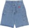 Dickies 13" Denim Utility Shorts - mid wash - reverse
